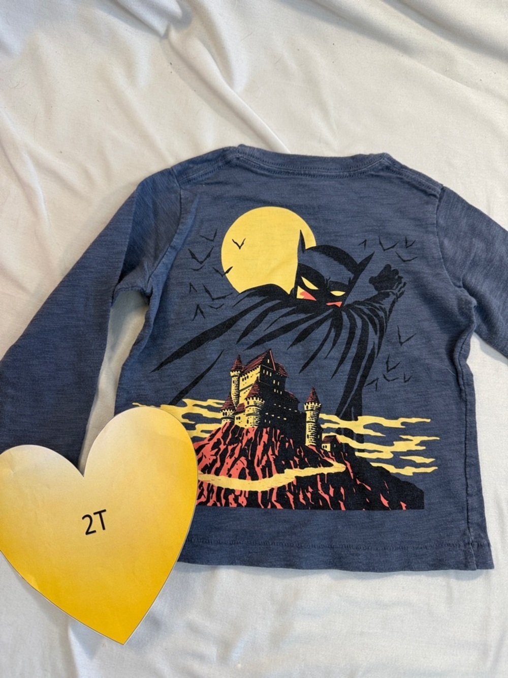 GAP - long sleeve Batman t-shirt. Size 2